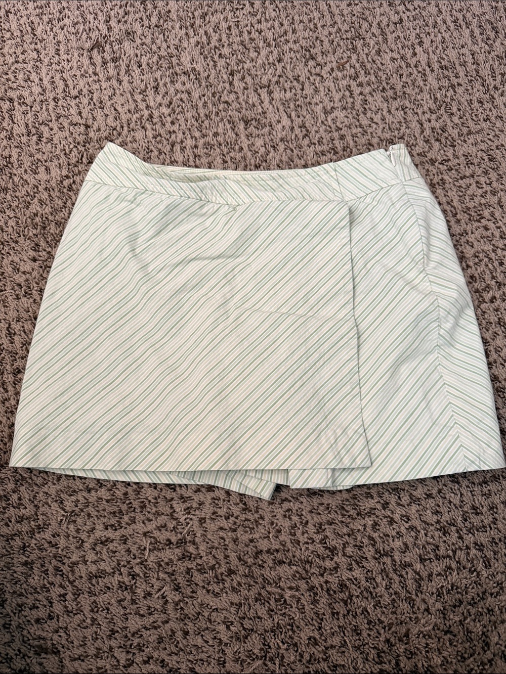 Green and yellow skort